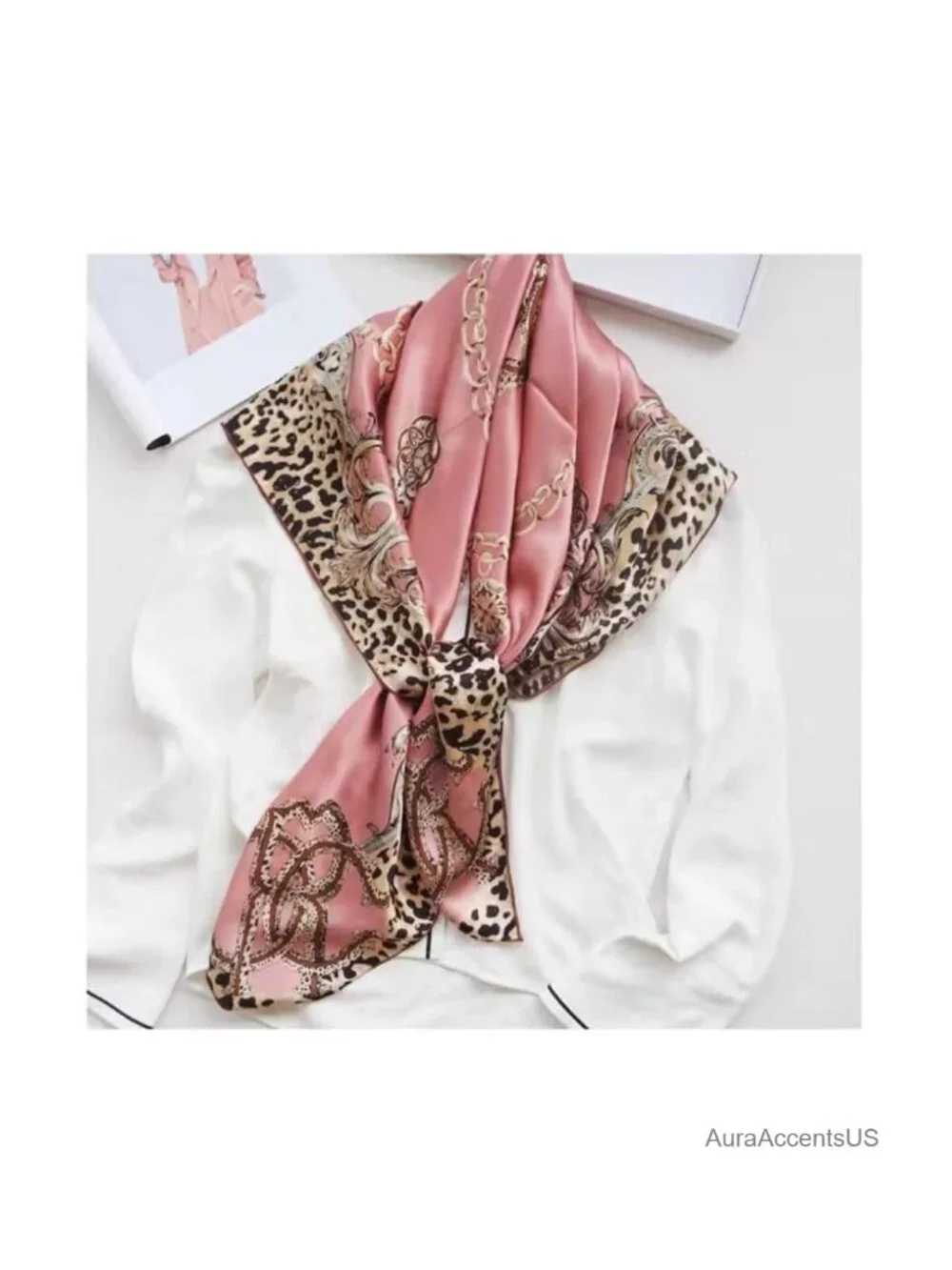 100% Silk Scarf 43